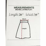 Peruvian Connection Womens Pinstripe Alpaca Wool Blend Pencil Skirt Brown Small Photo 3