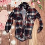 Polly & Esther Lightweight Long Sleeve Button Down Shirt Photo 1