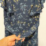 Orange Creek  Midnight Blue Floral Maxi Dress Photo 11