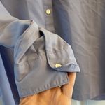 J Jill purple button up shirt Pearl buttons‎ long sleeve size L Size L Photo 3