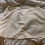 Pretty Little Thing White linen mini skirt  Photo 1