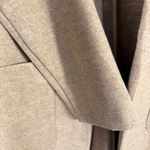 Joie  Long Open Cardigan Beige Neutral Long Sleeves Pockets Duster Women's Medium Photo 6