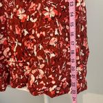 Treasure & Bond NWOT Rust Red Orange Floral Print Strappy Cami Blouse Top New Photo 4