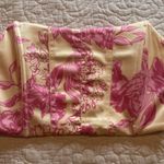 Boutique Pink Floral Corset Top Size Medium  Photo 0