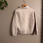 Madewell ‎ Diamond Jacquard Half-Zip Pullover Top Photo 7