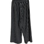 THML Black and White Striped Pants Photo 3