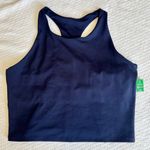  GapFit High-Neck Brami XL Navy Blue NEW Photo 1
