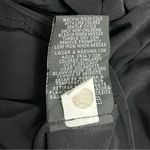 Norma Kamali Dress Size XL Scoop Neck Empire Waist Black Stretch Jersey Knit Photo 9