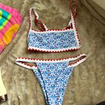 SheIn Red White And Blue Bikini Photo 0