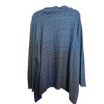 Coldwater Creek Cowl Neck Top Womens 3X 24W 26W Multicolor Stripe Stretch Blouse Photo 5