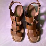 Maurice's  Tan Strappy Block Heel Sandals Photo 2