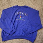 Cape Cod Purple Women’s Crewneck Blue Size XXL Photo 0