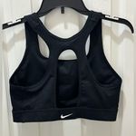 Nike Dri-FIT Swoosh Icon Clash Medium-Support Sports Bra Size Large Black Photo 1