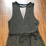 Urban Outfitters NWT  Ecoté high low gold shimmer dress size medium‎ Photo 6