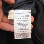 NWT Marni blue floral jacquard patterned shift dress sz 40 Photo 7