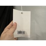 Mac Duggal  21079 Black and White Jersey Gown With 3D Flower Off The Shoulder 0 Photo 6