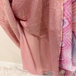 Liv Foster Jacquard Knit Mermaid Maxi Dress Size 6 NWT Vacation Ready Pink Photo 6