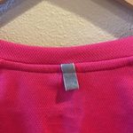 Nike  Dri-Fit V-Neck Wicking Reflective Running Athletic Top‎ in Hot Magenta Pink Photo 9