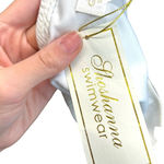 Shoshanna Swimwear Ivory Ring Bikini Bottom Size Small Photo 5