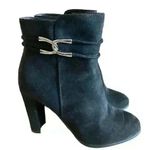 Impo  Black Suede Ankle Boots, Women's size 6 Photo 2