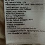 Ba&sh Eva Bomber Jacket Women's Size 1 (Small) Beige Faux Shearling Pockets Photo 9