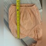 New York & Co. Peach Tiered Puff Sleeve Short Dress Textured Cotton NWT XXL Photo 5