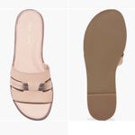 Cole Haan NEW Flynn Fisherman Slide Sandal PORCELAIN/ ROSE GOLD TALCA Size 8B Photo 1