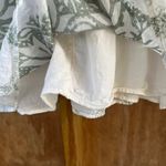 Free People Sun Daze Mini Dress Green Ivory Lace Size S Photo 5