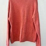 & Other Stories Long Sleeve Crew Neck Pullover Wool Blend Sweater in Peachy Photo 6