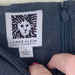 Anne Klein Solid Gray Pencil Suit Skirt Size 0 NWT Photo 4