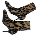 Stuart Weitzman  Slain Leopard Print Pull On Stiletto Boots Photo 8