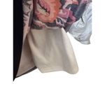 JH Womens Dress‎ Shift Midi Long Sleeve Paisley Lined Stretch Crew Neck Medium Photo 5