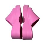 Steve Madden  Pink Slinky-J Platform Slide Sandals Women's Size 8 Chunky Heel Photo 2