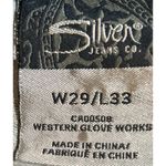 Silver Jean Co Women's Suki 17" Low Rise Dark Wash‎ Jeans Size W29/L33 Blue Photo 4