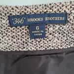 Brooks Brothers  Textured Brown Pencil Wrap  Skirt Photo 3