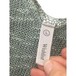 Wishlist  Knit Tank‎ Top Women's Sleeveless V-Neck Star Pattern Blue Casual Photo 3