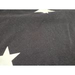 Zenana Black Crewneck Sweatshirt White Stars Plus Size 1X Photo 2