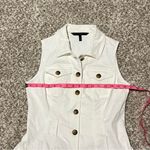 White House | Black Market  Denim Button Down Top Size 6 Photo 6