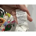 Moschino Love  Floral White Short Sleeve Shirt Women's Size US 6 Photo 6