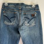 joe's jeans Size 29 Distressed Bootcut 25BR5730 Ben Blue 34" Low Rise, Tall Photo 8