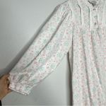 Saks 5th Avenue Vintage Saks Fifth Avenue Julie Floral 100% Cotton Maxi Nightgown Sz S Cottage Photo 2