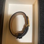 Gucci  leather framed GG bracelet Photo 2