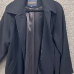 Pendleton Womans Wool Coat Size 16 Classic Button Front Overcoat USA Made Photo 6