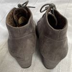 Soda  City soft gray Oxford laces booties.* Photo 6