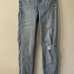 Celebrity Pink  Distressed Mid Rise Light Wash Walker Skinny Stretch Jeans 9 / 29 Photo 1