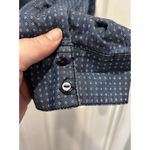 Aventura Womens XL Button Up Shirt Tencel Cotton Chambray Stars Long Sleeve Blue Size L Photo 2