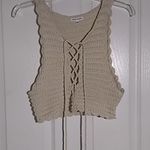 Stolen Hearts FINAL MARKDOWN Juniors  Knit Crop Top (S/M) Photo 0