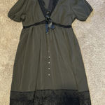Disturbia Green Dress Size 16W Photo 0