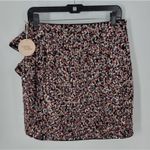 Camila Coelho  Black and Pink Sequin Mini Skirt Photo 4