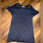 Rebecca Taylor Angora cashmere blend  beaded collar sweater spring  $205 y2k boho Photo 1